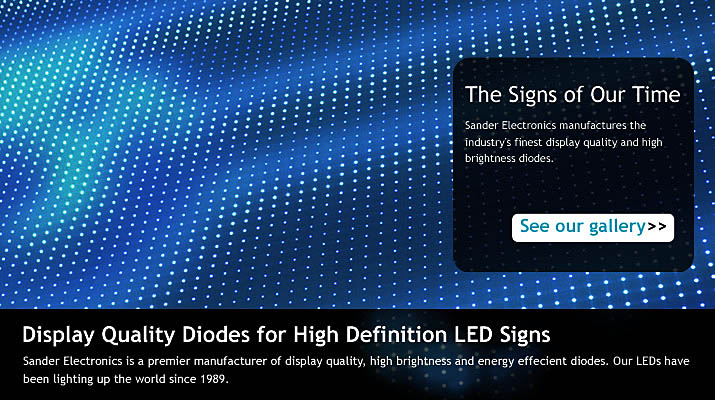 Display Quality Diodes for High Definition LED Signs